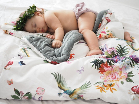 La millou nursery bedspread Boho Coco Khaki