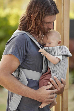 BABYBJORN CARRIER | MINI 3D MESH | LIGHT GRAY