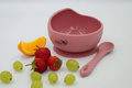 Baby In World® silicone bowl with spoon