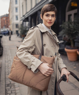 Venicci® Claro 2-in-1 deep-sleeping stroller Caramel