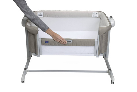 Chicco | Next2Me Delivery Cot | Magic Evo | Desert Taupe