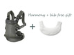 BabyBjörn nosidełko Harmony 3D Mesh Dark Green + Bib 