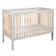 Troll Nursery | Lukas Duo Colour | Łóżeczko Dziecięce - 120 x 60 cm | Soft Grey + Natural Wax