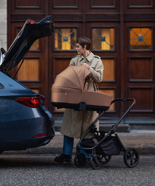 Venicci® Claro 2-in-1 deep-sleeping stroller Caramel