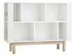 Pinio Miloo low bookcase white
