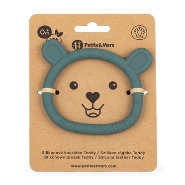 Petite&amp;Mars® silicone Teddy teether