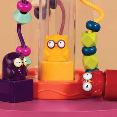 B.Toys™ Hooty-Hoo sorter kształtów z efektem dźwiękowym
