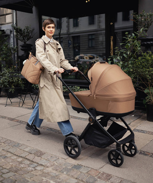 Venicci® Claro 2-in-1 deep-sleeping stroller Caramel