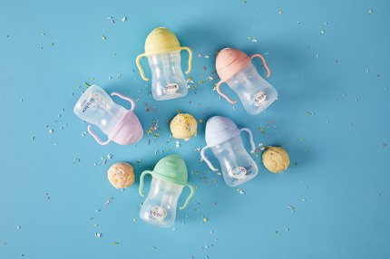 B.Box® | N! | Innovative Bottle with Straw | Gelato | Tutti Frutti