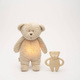 Moonie Teddy Bear Sand teether made of natural rubber