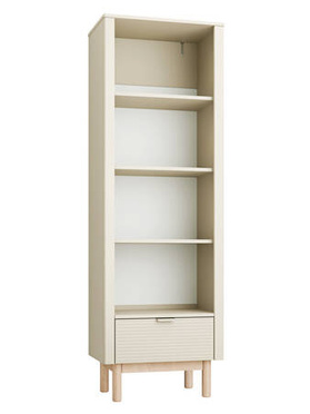 Pinio Miloo high bookcase champagne