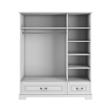 Bellamy® Ines szafa 3-drzwiowa | Elegant White