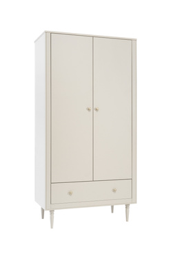 Pinio Miloo chest of drawers 3 drawers + 1 door champagne
