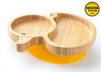 Eco rascals | Bamboo Bowl With Suction Cup | Duckling | Yellow