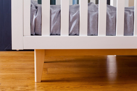 Troll Nursery | Scandy | Łóżeczko Dziecięce – 120 x 60 cm | White