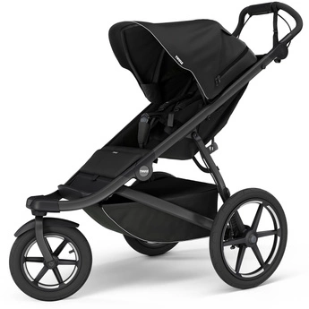 Thule® Urban Glide 3 Multifunctional 3-Wheel Jogging Stroller | Black on Black