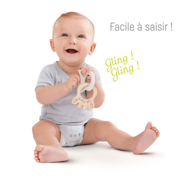 Sophie la Girafe® by Vulli® Teething ting | Colorful teether on a wheel