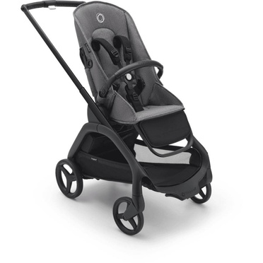 Bugaboo® Dragonfly frame + base | Matt Black + Gray Melange