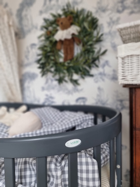 Waldin® 7in1 Oval crib
