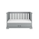 Bellamy® Ines 70/140 crib with drawer and sofa function | Neutral Grey