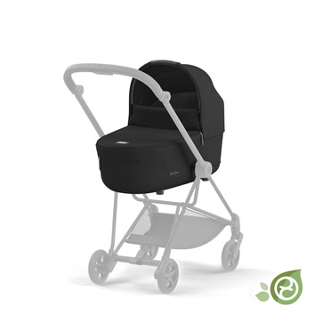 Cybex® Platinum Mios 3.0 Lux Carry Cot Carrycot | Onyx Black Conscious Collection