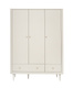 Pinio Miloo chest of drawers 3 drawers + 1 door champagne
