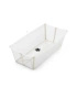 Stokke® Flexi Bath® X-Large duża składana wanienka | Transparent Sandy Beige