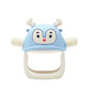 Smily Mia reindeer teether light blue