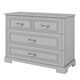 Bellamy® Ines 4-drawer chest | Neutral Grey