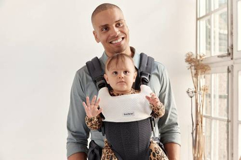 BABYBJORN NOSIDŁO | HARMONY 3D MESH | CREAM