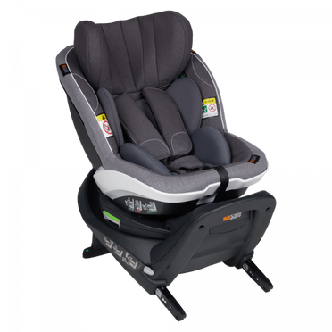 BeSafe IZI Turn Car Seat 0-18kg | Metal Melange