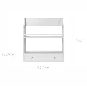 Bellamy Royal timeless white shelf