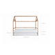 Bellamy | Lotta snow house crib with drawer 90x200