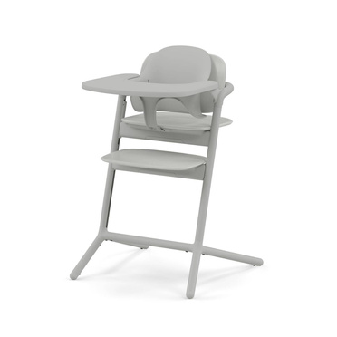 Cybex® Lemo 2™ 3-in-1 set, ergonomic chair + baby set + tray | Suede Grey