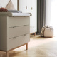 Pinio Miloo 3-drawer chest of drawers champagne