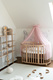 Waldin® tiulowy baldachim ze wspornikiem Rose