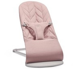 BabyBjorn | BLISS Baby Bouncer | Leżaczek-Bujaczek | 100% Bawełna Woven | Dusty Pink