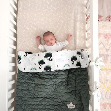La millou nursery bedspread Boho Coco Khaki