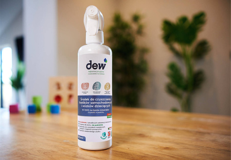 Dew™ Car Seat & Stroller Cleaner mineralny środek czyszczący do fotelików samochodowych i wózków 500ml