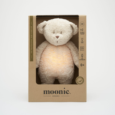 MOONIE 2.0 | TEDDY BEAR | TEDDY ORGANIC WITH LIGHT | SAND