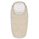 Lodger® waterproof double layer winter stroller sleeping bag light gray Taslon Drizzle