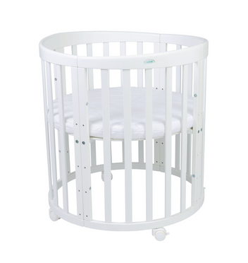 Waldin® łóżeczko 7w1 Owal