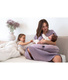 Poofi® nursing pillow 100% organic cotton | Lavender