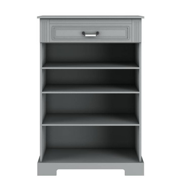 Bellamy® Ines komoda wysoka 2-drzwiowa | Neutral Grey