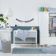 Troll Nursery® Lukas łóżeczko dziecięce 120 x 60 cm | White