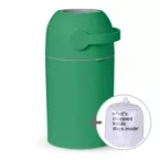 Magic | garbage can for used diapers - green (for 25 diapers) + bags