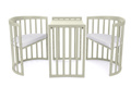 Waldin® 7in1 Oval crib