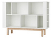 Pinio Miloo low bookcase white
