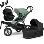 Thule® Urban Glide 3 | 2in1 set | multifunctional 3-wheel jogging stroller | Blue Mid