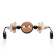 BabyBjorn | BALANCE GOOGLY EYES LEAF TOY | Black&amp;White